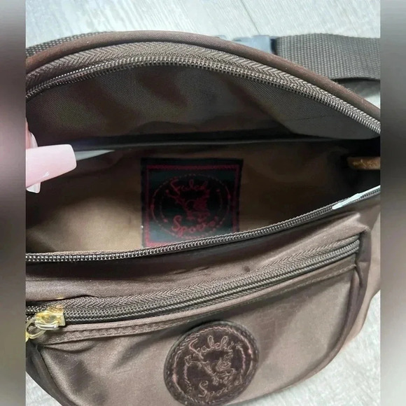 Vintage Carlos Falchi Sport Brown Fanny Pack New - Picture 3 of 4